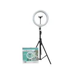 GENERICO - Aro De Luz TIKTOK Con Trípode Graduable De 30cm 12 Pulgadas