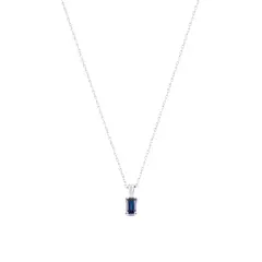 JB JOYAS BARON - Cadena de Oro de 18kt con Zafiro central