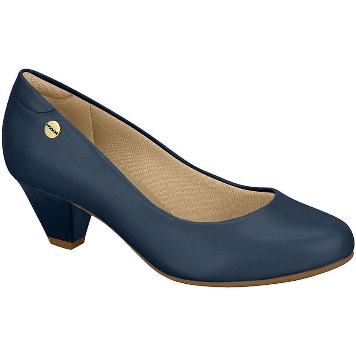 MODARE - Zapato Mujer Taco Cuadrado Azul Modare