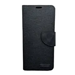 GENERICO - FLIPCOVER PARA SAMSUNG A35 - FUNDA CON TAPA NEGRO