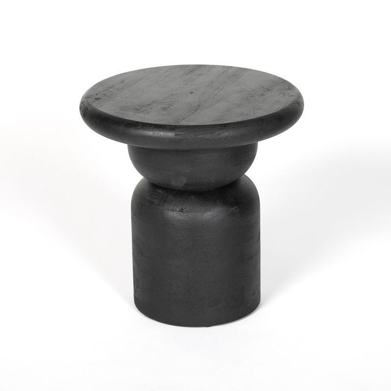 THE POPULAR DESIGN - MESA LATERAL LILIA NEGRO