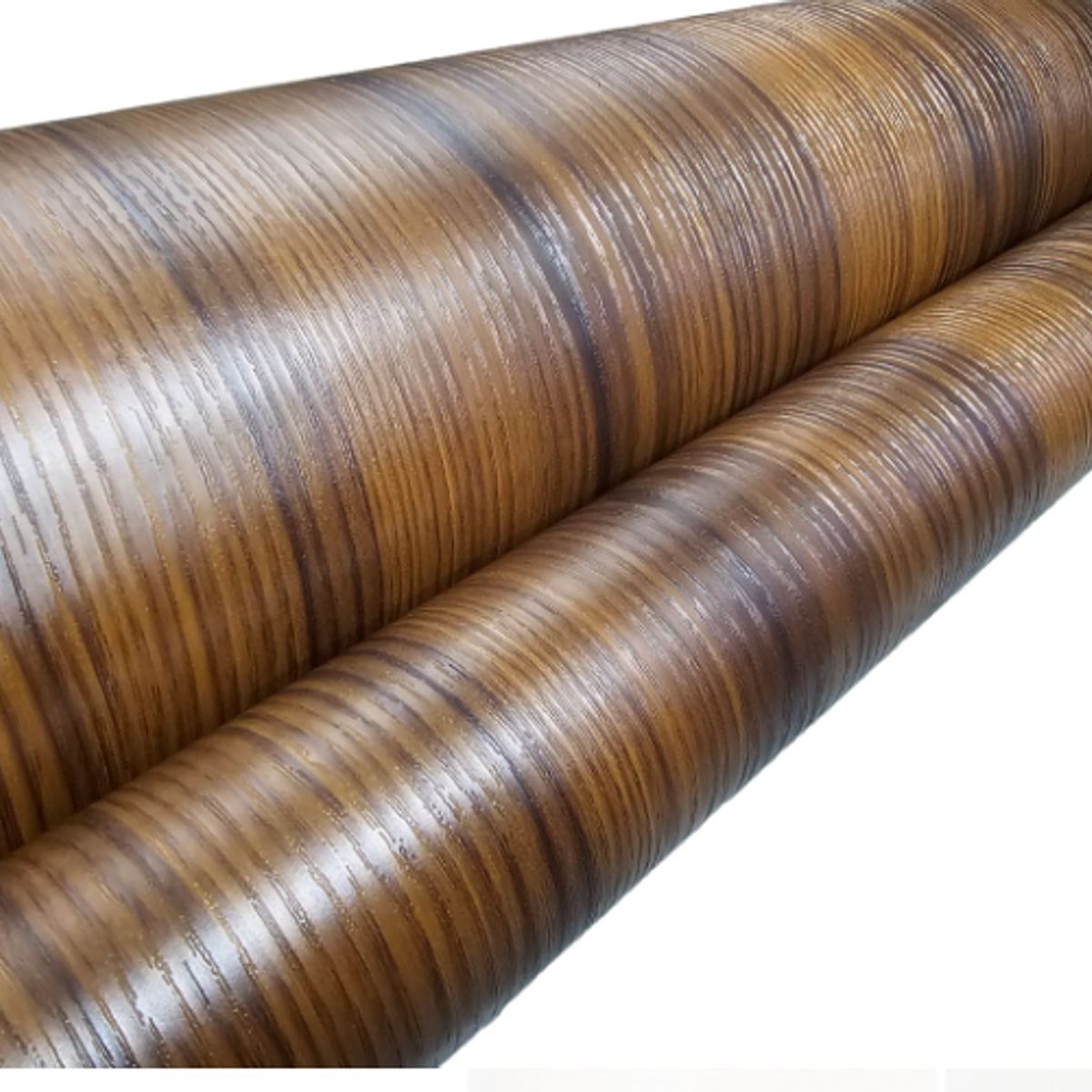 GENERICO - Papel Mural Texturizado Autoadhesivo Rollo 10mt X 60cm Madera Oscura