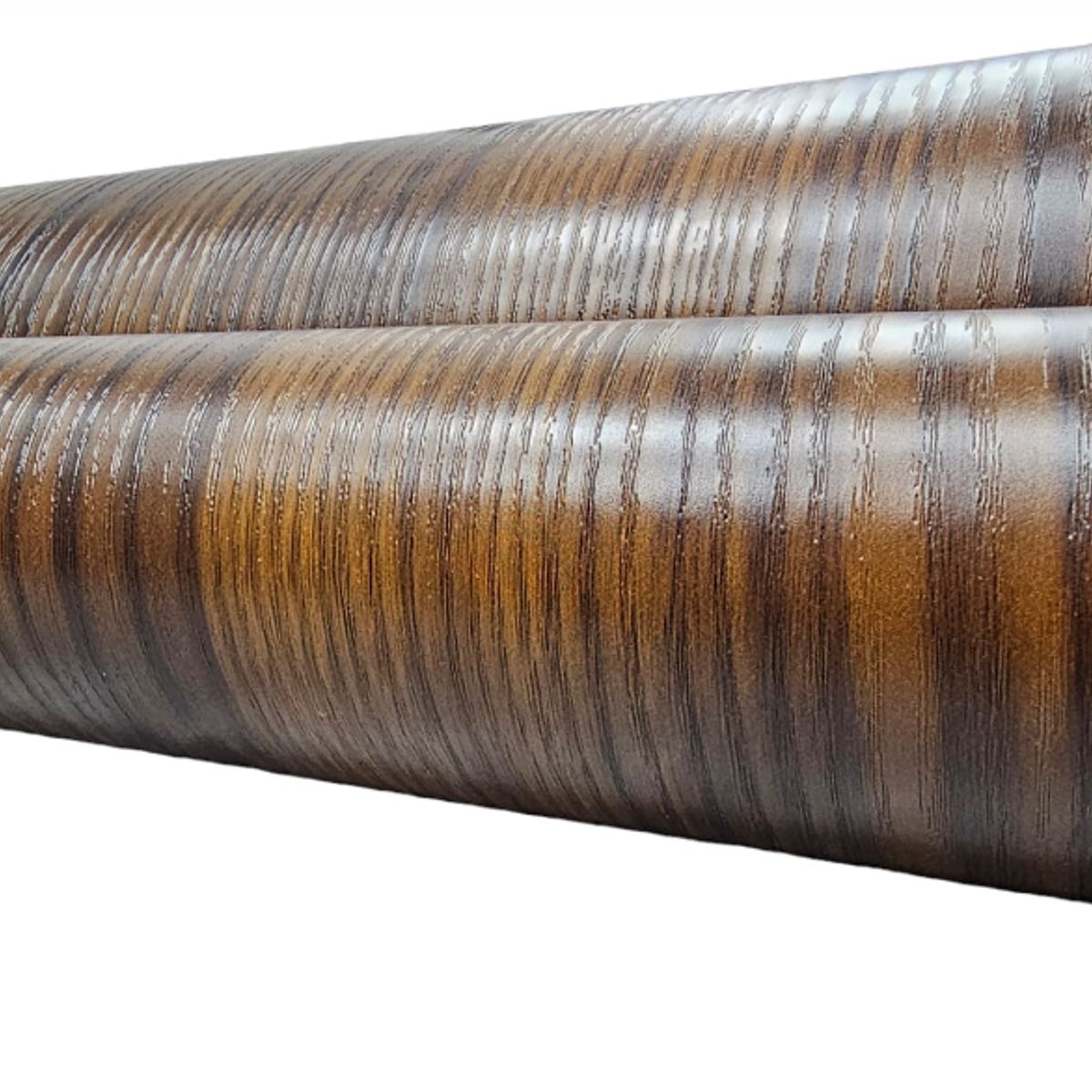 GENERICO - Papel Mural Texturizado Autoadhesivo Rollo 10mt X 60cm Madera Oscura