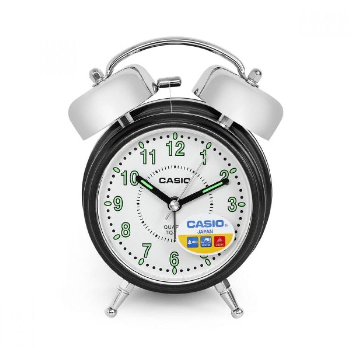 CASIO - Reloj Despertador Casio Vintage Tq362 Alarma Campana Pila incluida