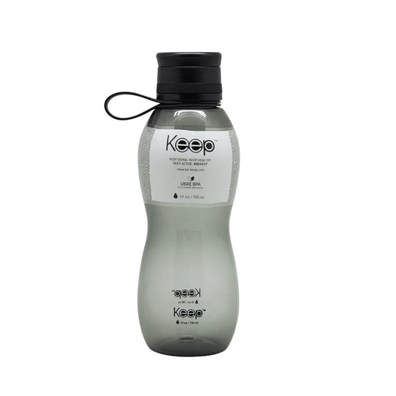 KEEP - BOTELLA PP VALUE KEEP - Negro