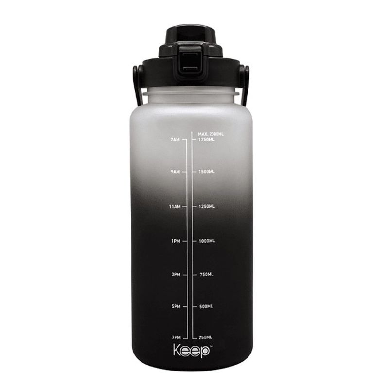 KEEP - BOTELLA DAILY 2L KEEP - Negro