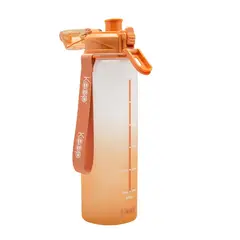 KEEP - Botella Medidas Rubber 1 L - Naranja