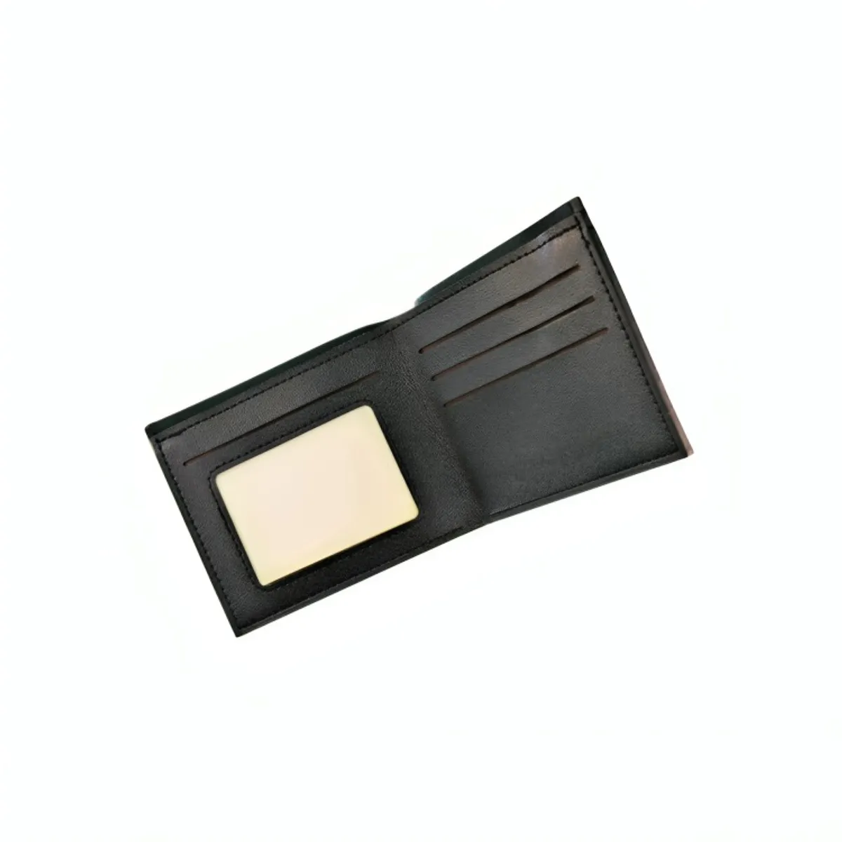 OEM - Billetera Chica Hombre Cafe Oscuro
