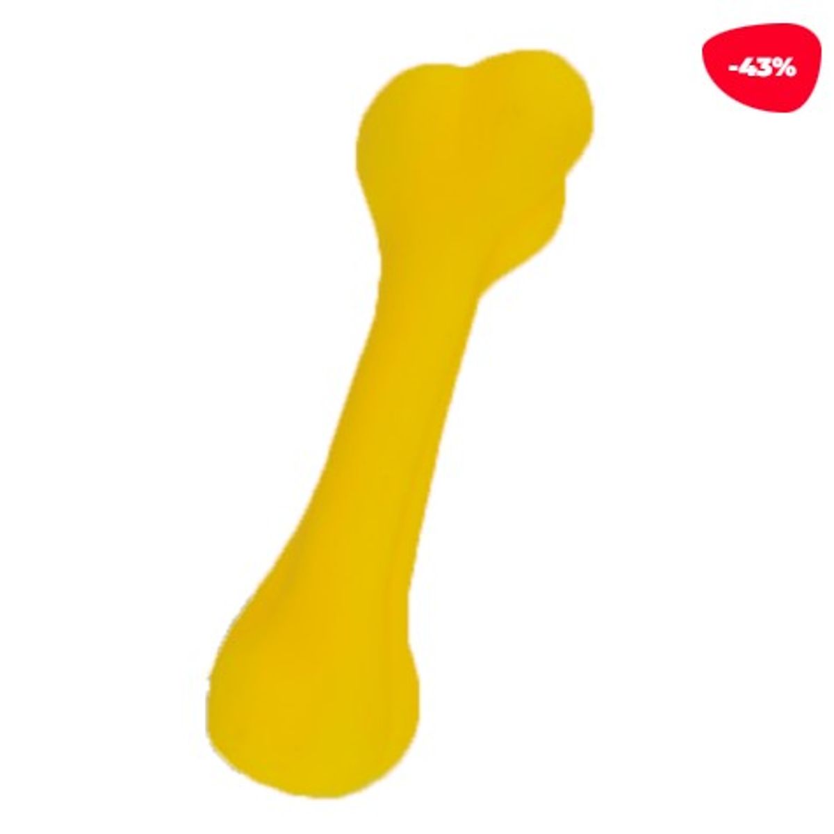 GENERICO - JUGUETE PARA MASCOTA HUESO GOMA 16CM