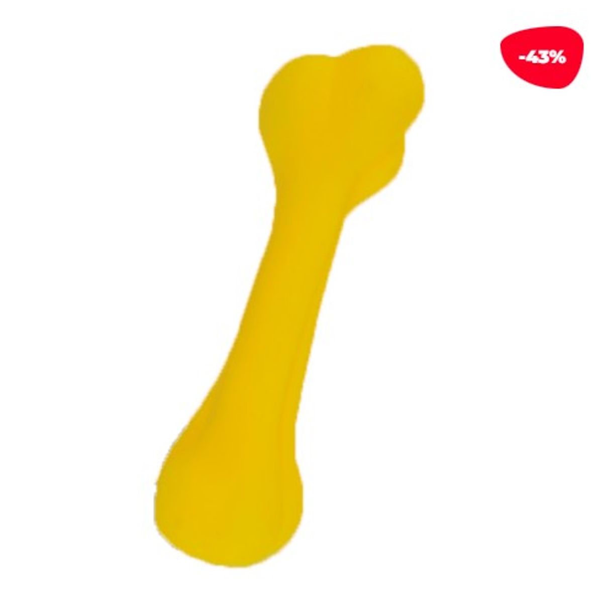 GENERICO - JUGUETE PARA MASCOTA HUESO GOMA 16CM