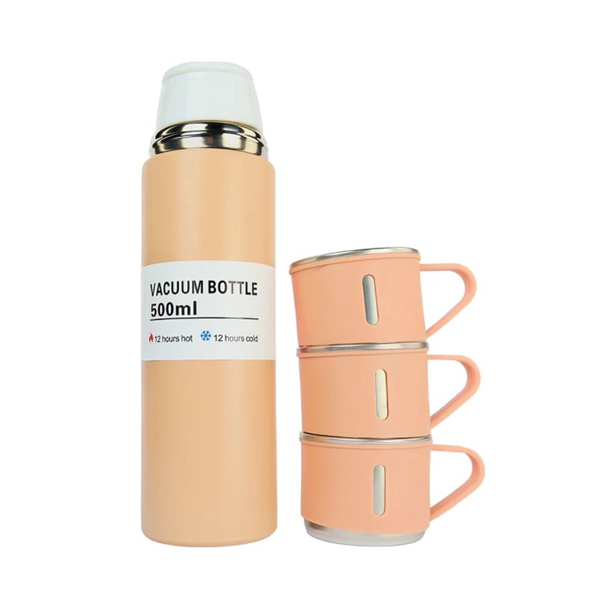 OEM - Botella termica set de regalo rosado