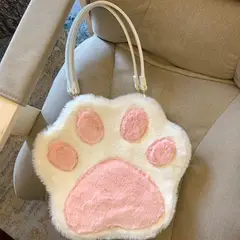 GENERICO - Bolso Cartera Pata De Gato Kawaii