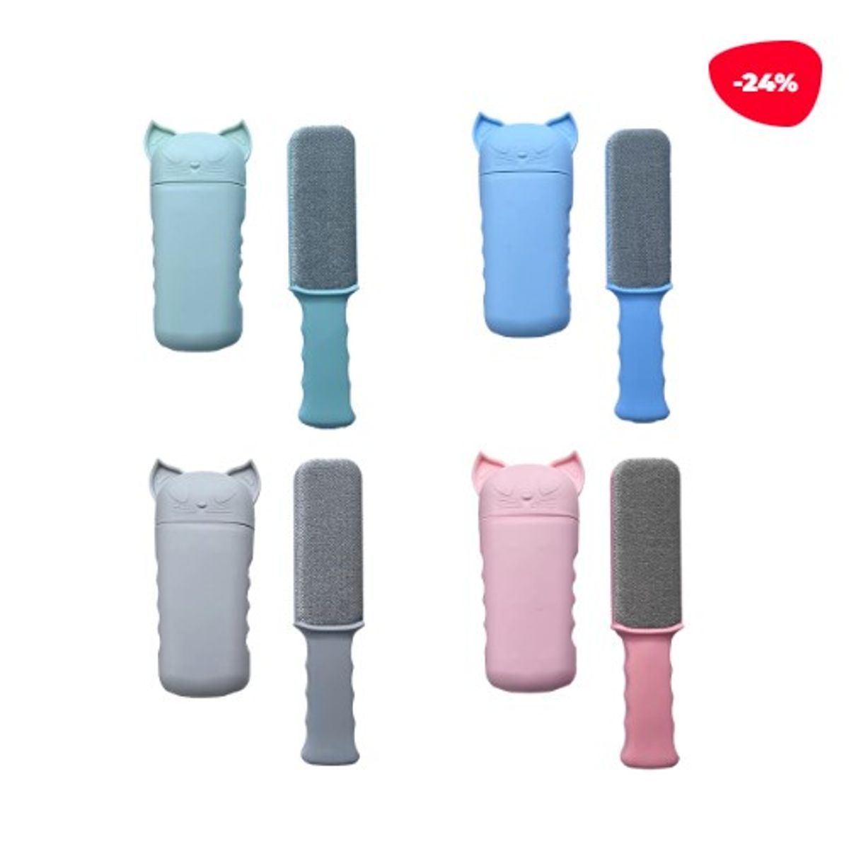 GENERICO - CEPILLO QUITA PELUSA REMOVEDOR DE PELOS 26X75X4CM