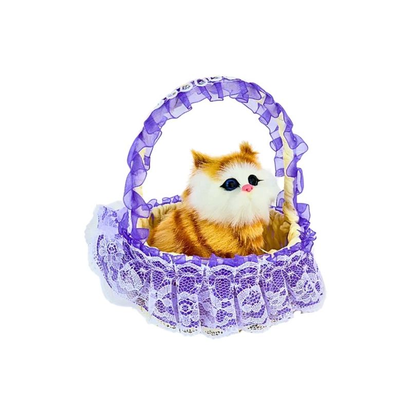 OEM - Gato en Canasto Morado