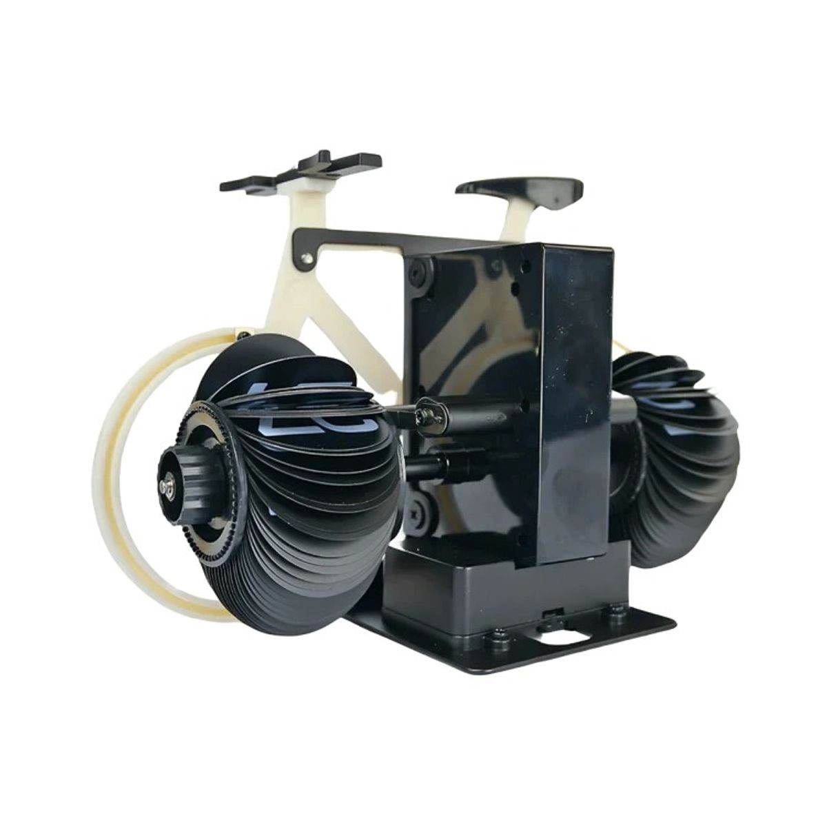 OEM - Reloj de Escritorio con Páginas Bicicleta Blanca