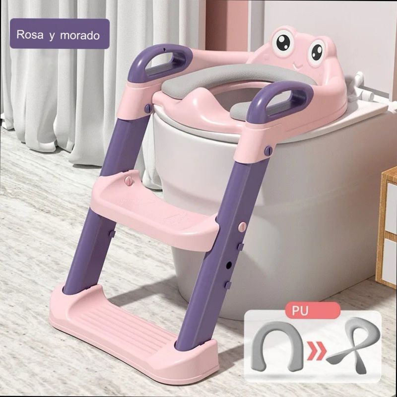 ACTUAL - Baño De Entrenamiento Asiento Acolchado Plegable Para Niños