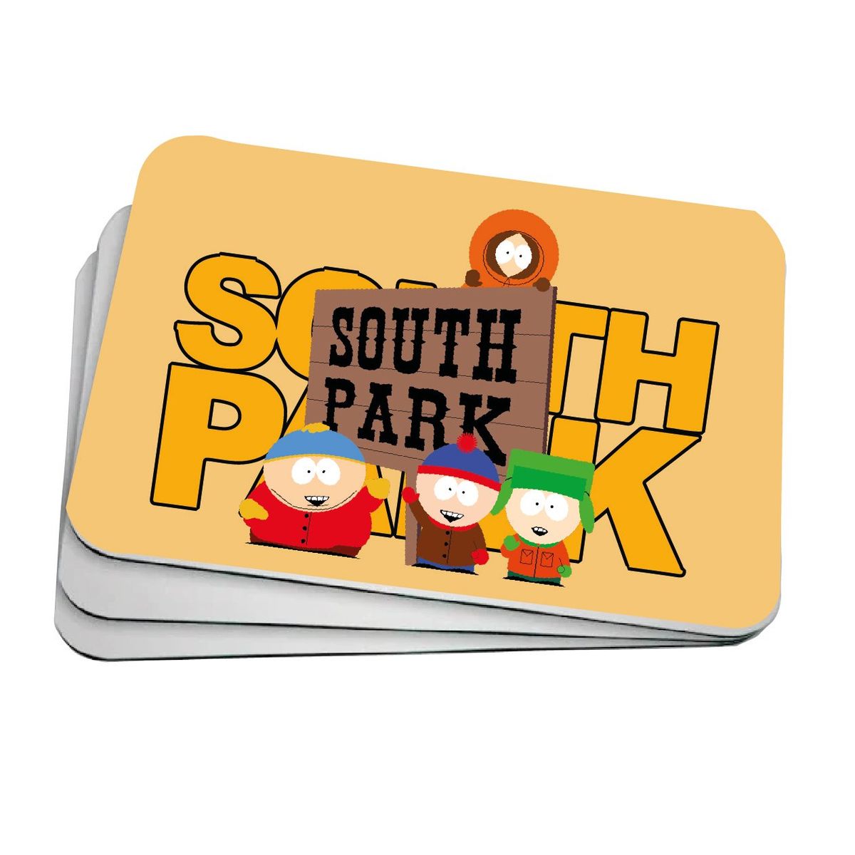 GENERICO - Mouse Pad  SOUTH PARK, SERIES, STAN, KILIE, KENNY, CART 21 x 17 cm