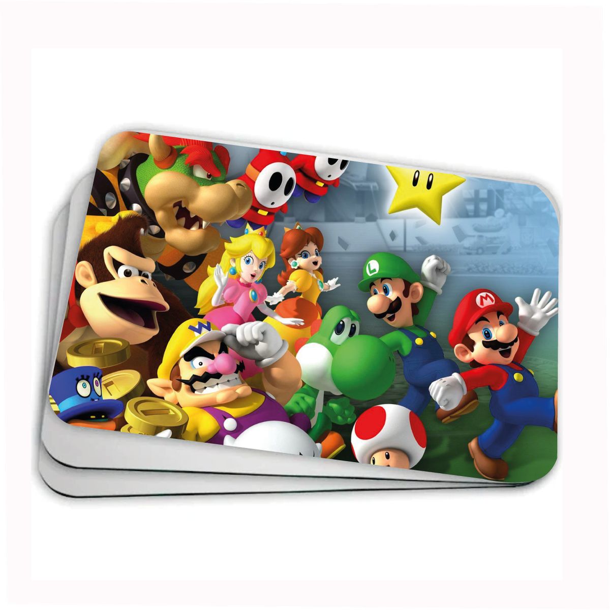 GENERICO - Mouse Pad MARIO BROS, GAMER, SUPER MARIO JUEGOS   21 x 17 cm