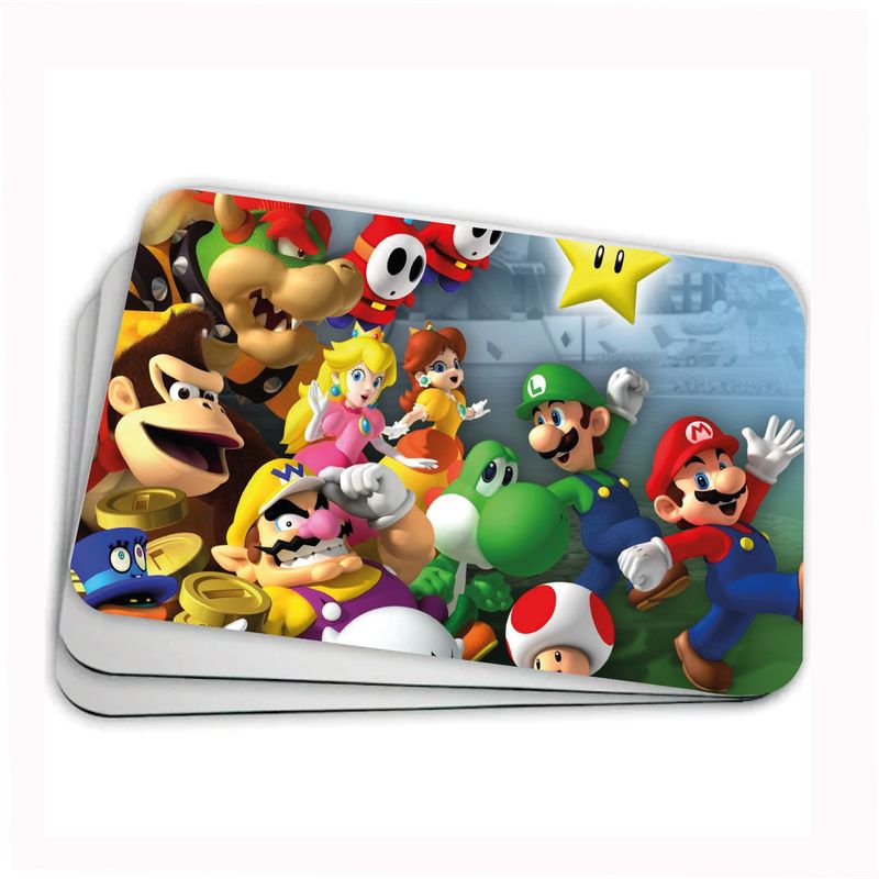 GENERICO - Mouse Pad MARIO BROS, GAMER, SUPER MARIO JUEGOS   21 x 17 cm