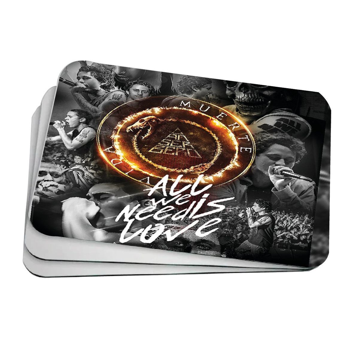 GENERICO - Mouse Pad CANSERBERO CANTANTE RAP RAPERO LATINO MUSICA    21 x 17 cm