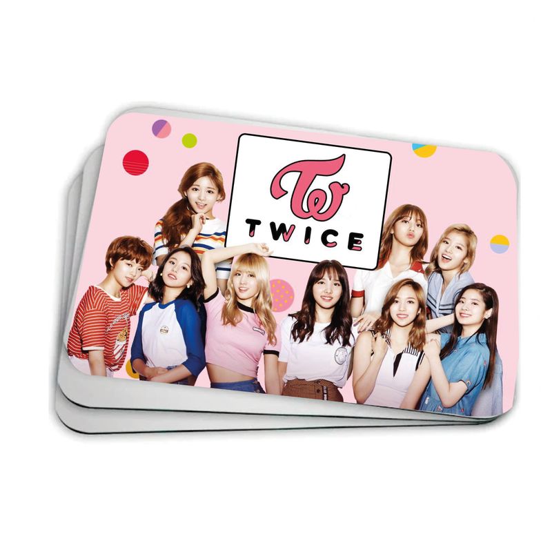 GENERICO - Mouse Pad  TWICE, GRUPO KPOP, MÚSICA KOREA    21 x 17 cm