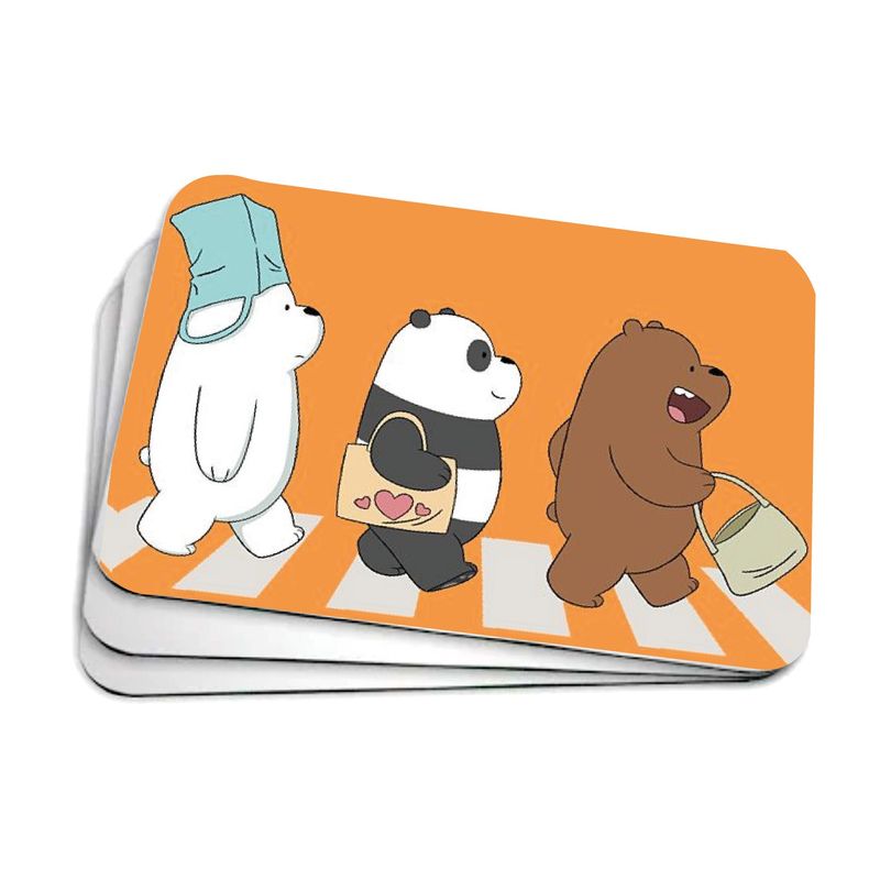 GENERICO - Mouse Pad  BARE BEARS, OSOS ESCANDALOSOS   21 x 17 cm
