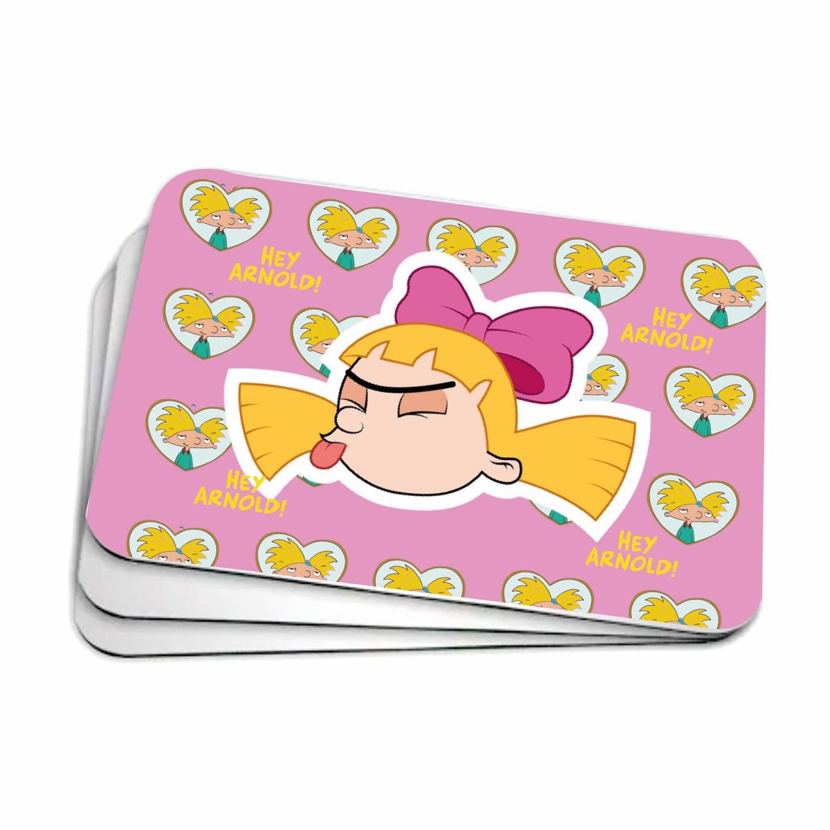 GENERICO - Mouse Pad  HEY ARNOLD, HELGA PATAKI, AMOR   21 x 17 cm