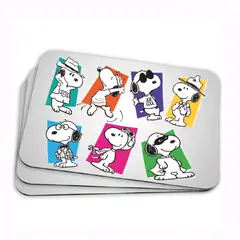 GENERICO - Mouse Pad SNOOPY, PERRITO, VINTAGE,  21 x 17 cm