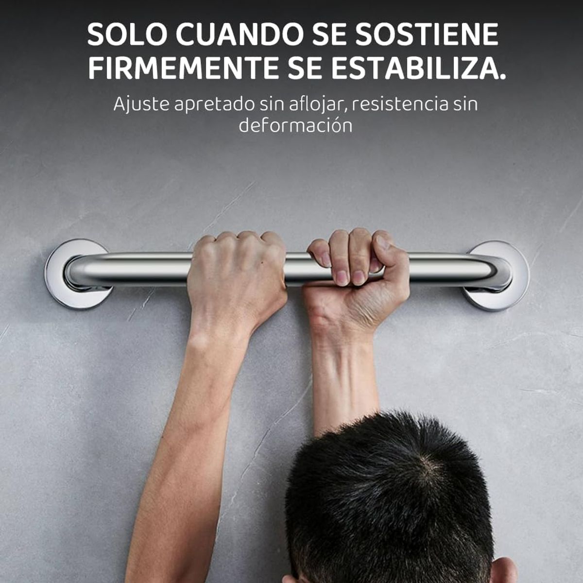 KUANGYE - Pack 3 Barra De Seguridad Para Baño Ducha 30 40 60cm