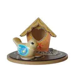 CREA TALLER - Casa pájaro decorativa