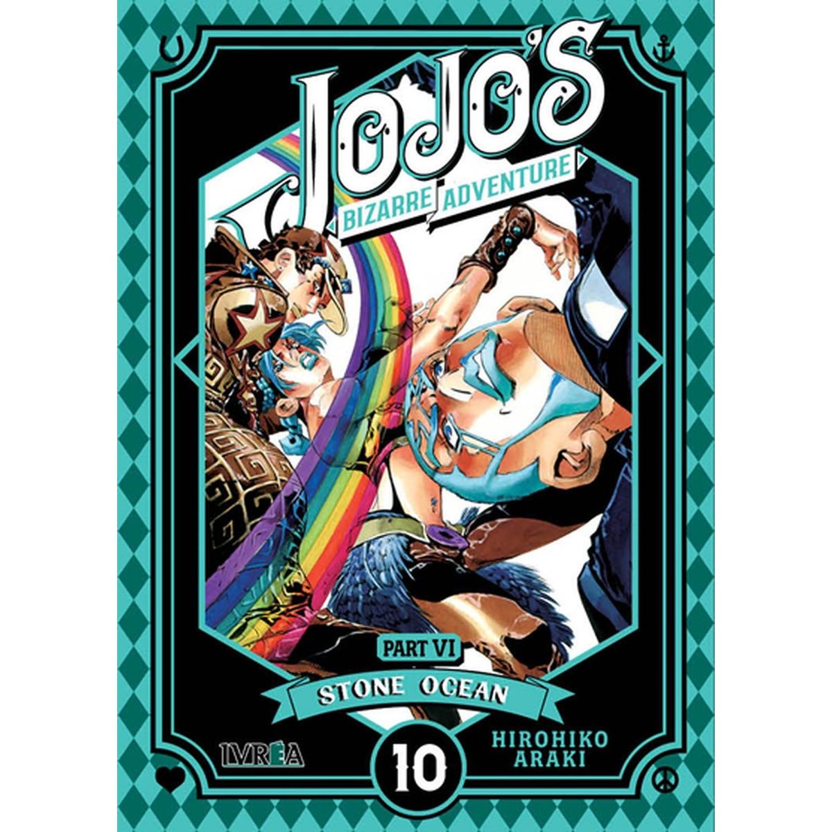 IVREA - Manga Jojo's Bizarre Adventure Parte 6: Stone Ocean 10 Ivrea Argentina
