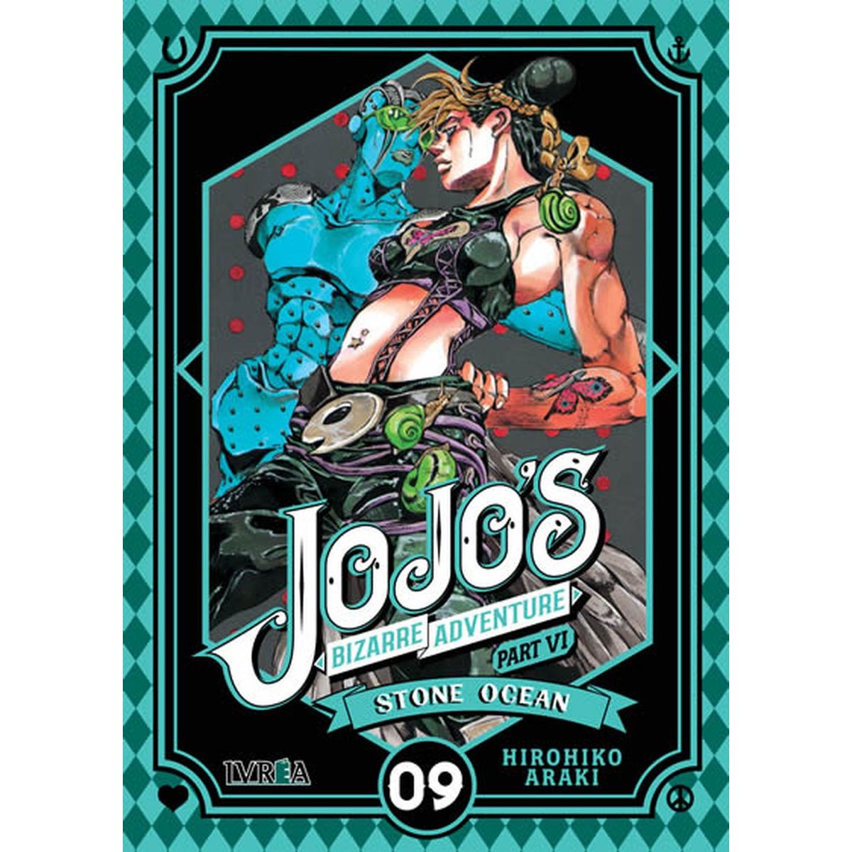 IVREA - Manga Jojo's Bizarre Adventure Parte 6: Stone Ocean 09 Ivrea Argentina
