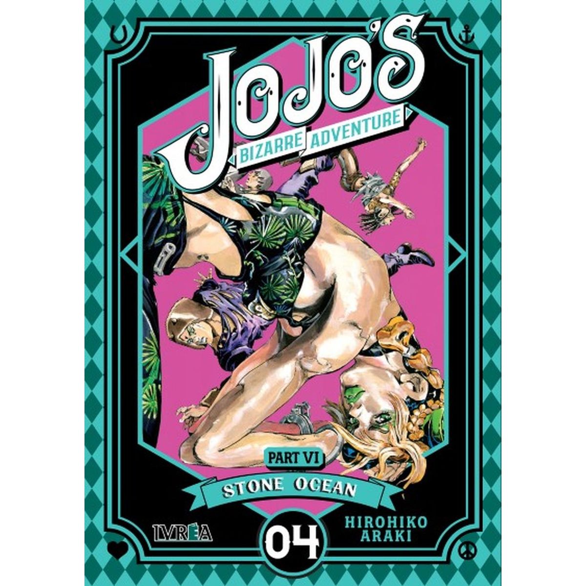 IVREA - Manga Jojo's Bizarre Adventure Parte 6: Stone Ocean 04 Ivrea Argentina