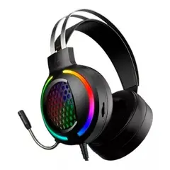 GENERICO - Audifonos Gamer Pc Aoas As-60 Con Adaptador Ps4 Xbox Negro