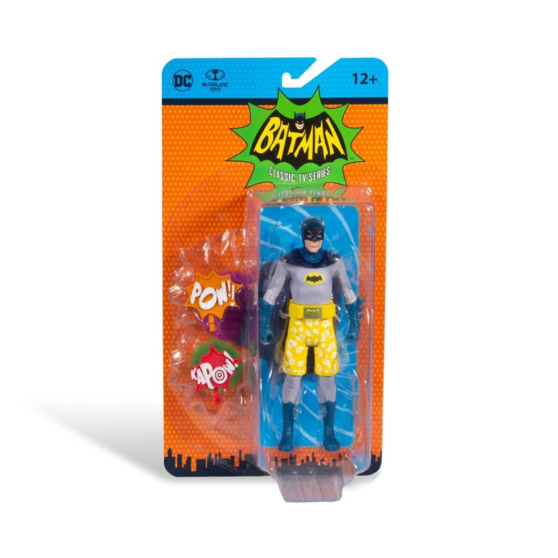 MCFARLANE TOYS - Figura Articulada Batman en Traje de Baño Retro McFarlane.