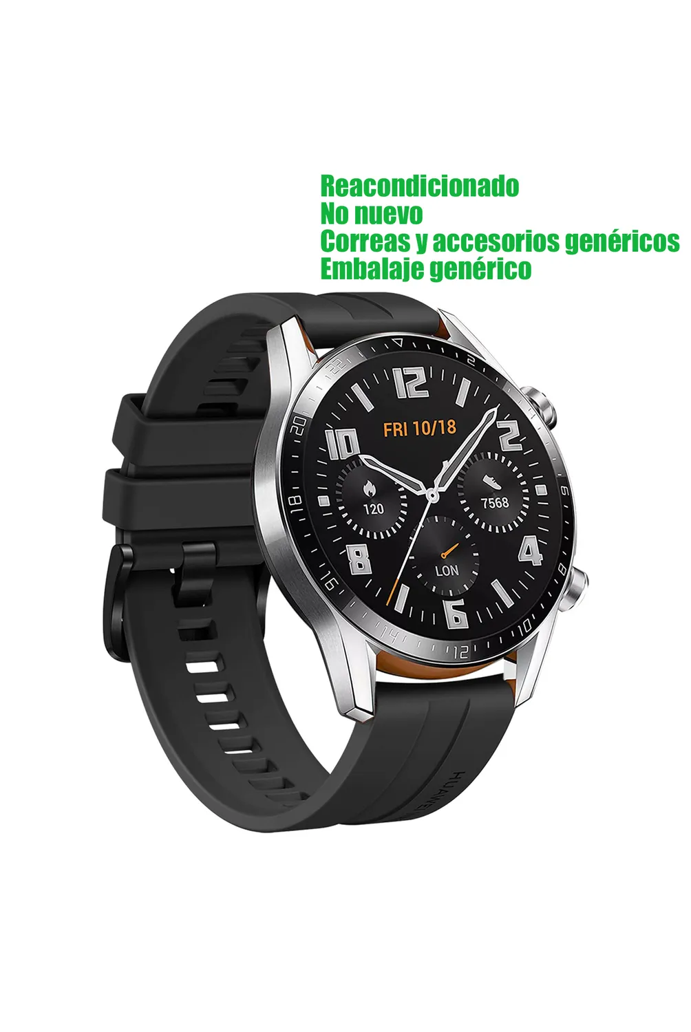 HUAWEI Huawei GT 2 46mm Bluetooth Plata Reacondicionado(Semi Nuevo