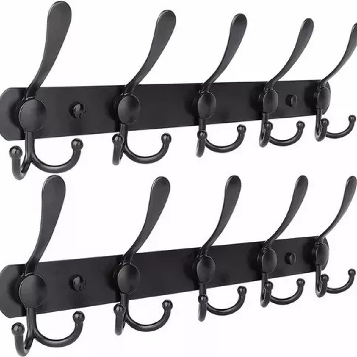 TNAKIEX - 2 Pcs Perchero De Pared Con Ganchos De Acero Inoxidable P/toallas