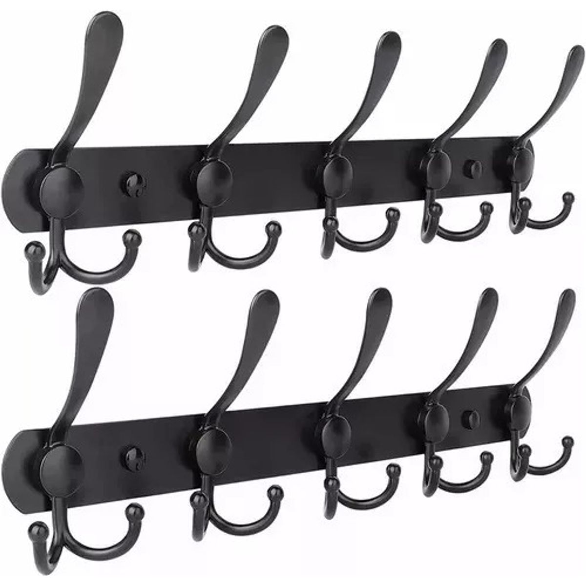 TNAKIEX - 2 Pcs Perchero De Pared Con Ganchos De Acero Inoxidable P/toallas