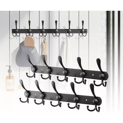 Imagen 2 del producto 2 Pcs Perchero De Pared Con Ganchos De Acero Inoxidable P/toallas