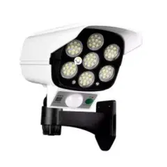 GENERICO - Foco Solar Tipo Camara Sensor De Movimiento + Control