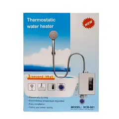 GENERICO - Ducha Eléctrica Calentador De Agua Xcb-001