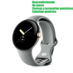 GOOGLE - Pixel Watch 41mm Bluetooth Dorado Reacondicionado(Semi Nuevo)