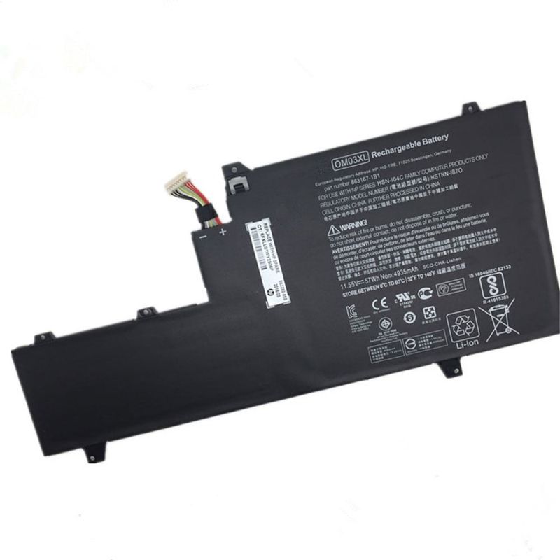 HP - Batería Hp Original Para Elitebook X360 1030 G2 863280-855