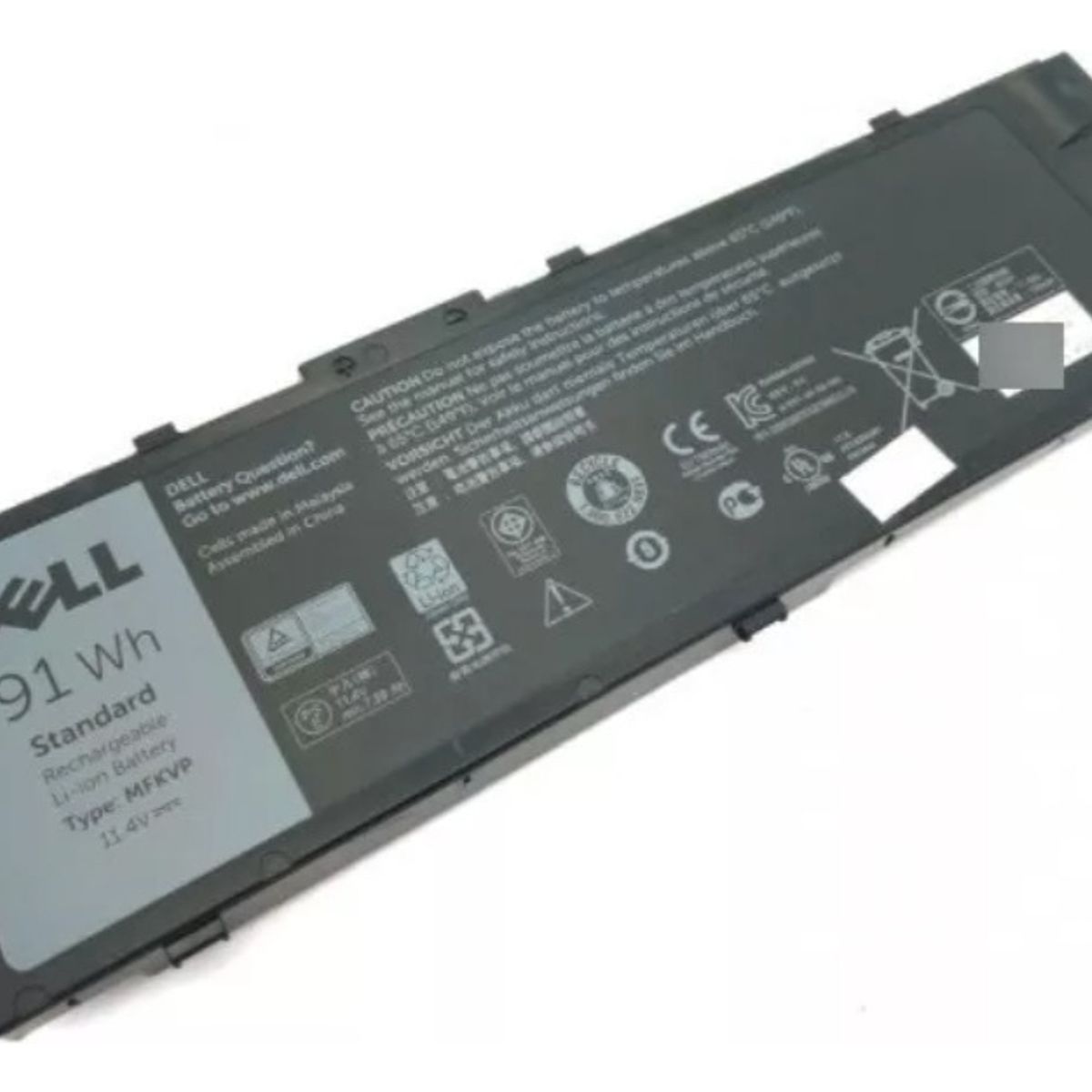 DELL - Bateria Dell Original Para Mfkvp 0mfkvp Twcpg 0twcpg Rdyct