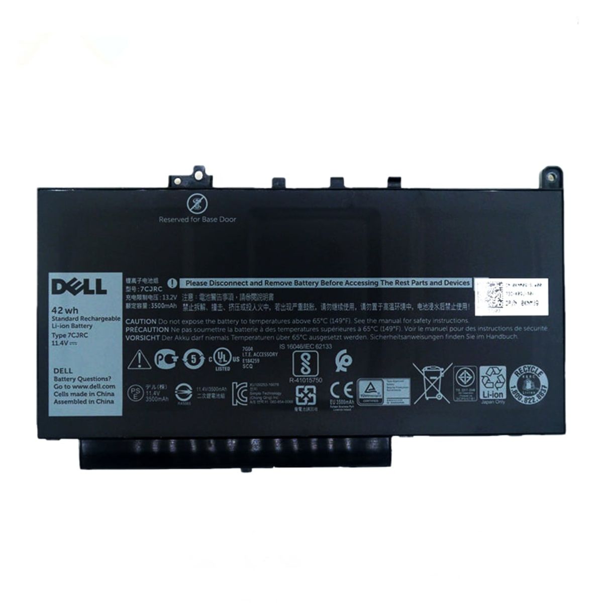 DELL - Bateria Dell Original Para Latitude E7470 E7270 7cjrc
