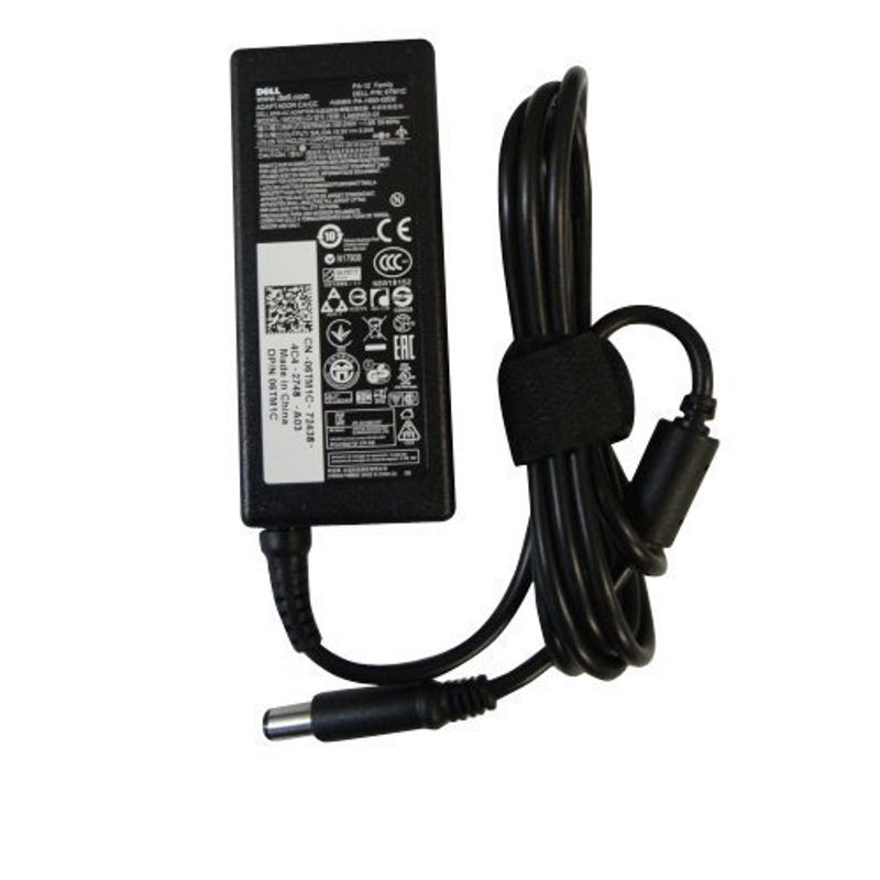 DELL - Cargador Original Dell 65w 195v 334a 45 X 30 Mm