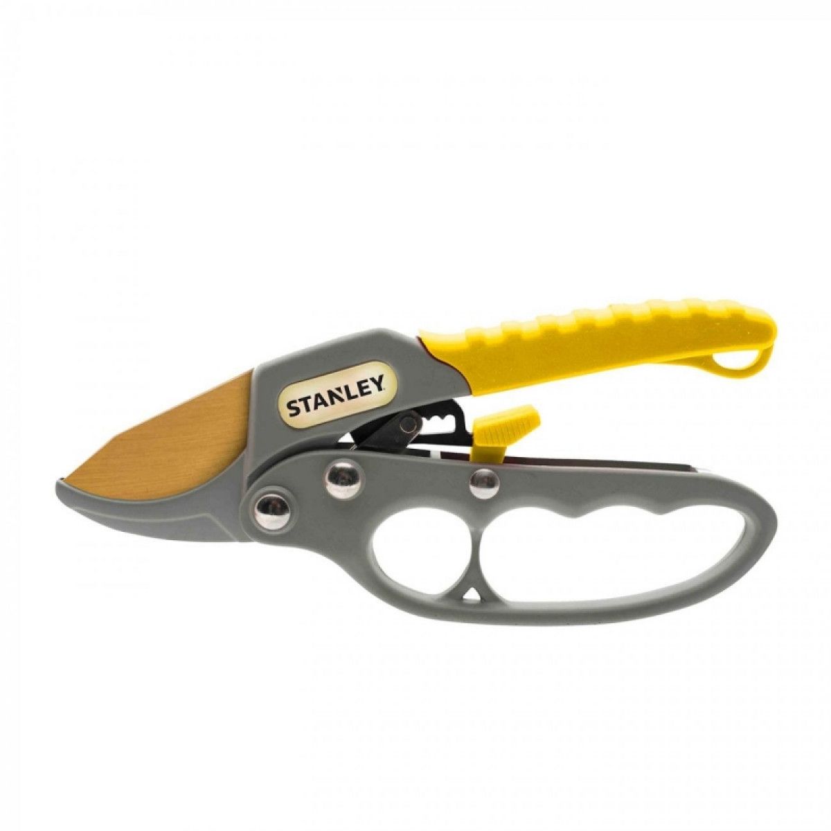 STANLEY - TIJERA PARA PODAR 20CM RATCHET REC. TITANIO STANLEY/MIMBRAL