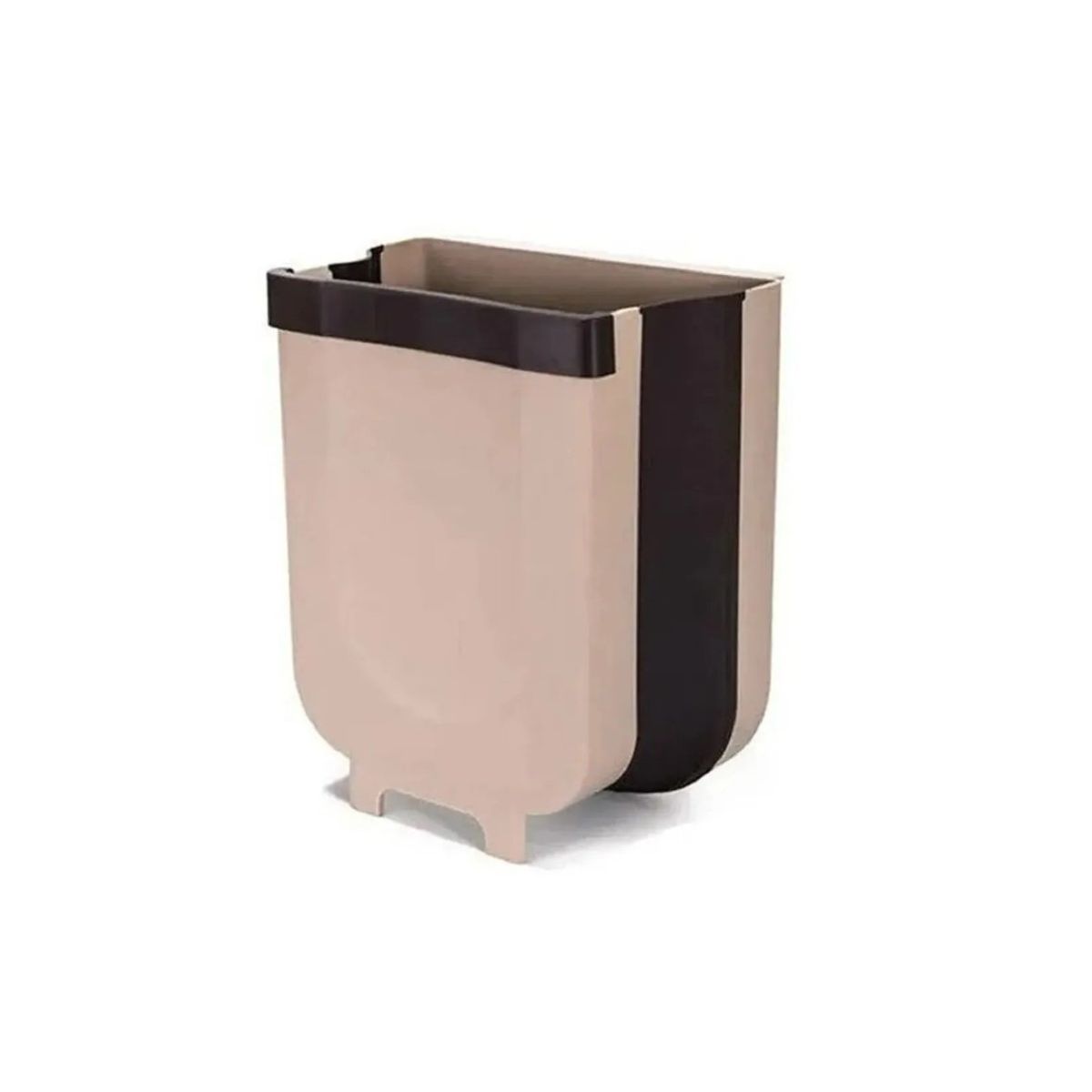 GENERICO - Papelera Plegable Basurero Cocina Ergonómico Puerta Multiuso