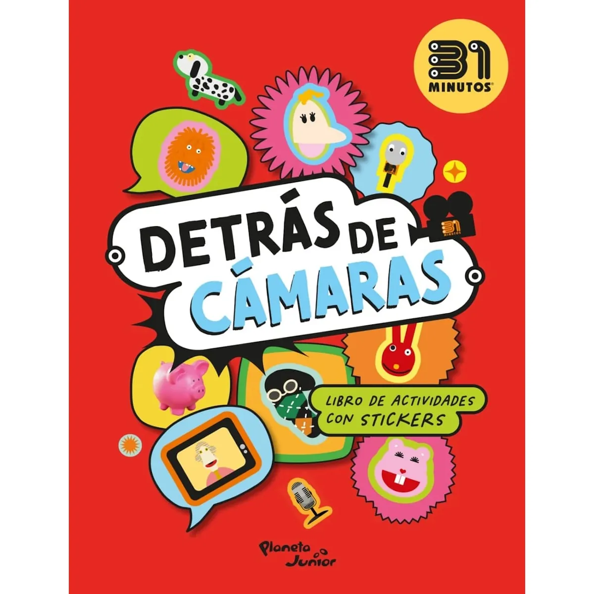 PLANETA - Libro Detrás de las cámaras stickers - 31 minutos