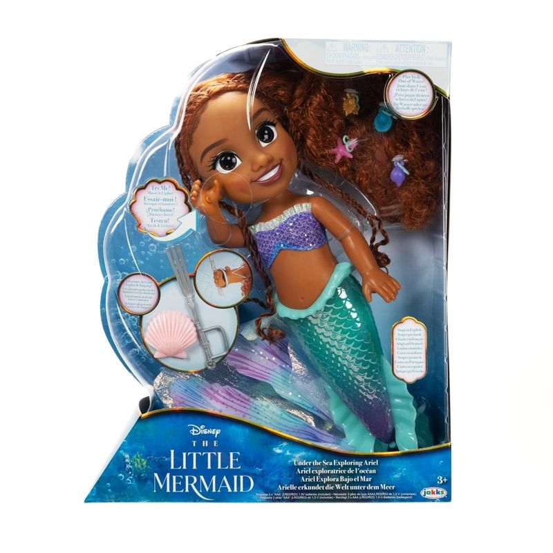 DISNEY - Muñeca de Ariel Explorando Bajo el Mar